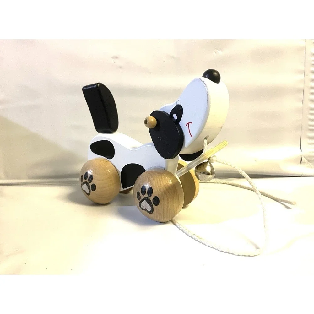 Classic World Wooden‎ Pull Dog Toy